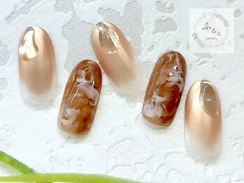 ネイルサロン ふるる 大須店/☆ミディアムネイル☆#52