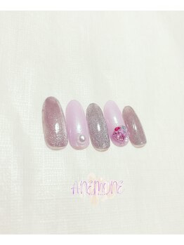 アネモネ(ANEMONE)/マグネット＆3Dパーツネイル☆