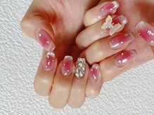 キキネイル 二子玉川(kikinail)/チークマグネットネイル