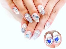 ネイルコレクション ピンク(Nail Collection Pink)/ジェル定額￥8990★ハートパーツ