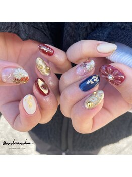 アンドムイ(and mui...)/成人式nail