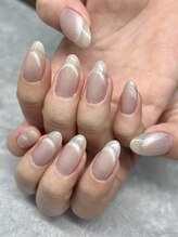 ネイル アトリエ ミジュ(nail atelier MijU)/マグネットフレンチ