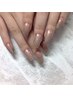 【西村指名ハンドネイル】　装飾なしシンプルデザイン　￥5600～　