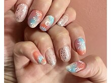 ベーシック ネイルウィザードアカデミー 本厚木店(Basic×NailWizardAcademy)/カラフルネイル