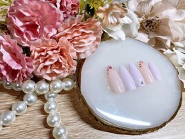 色替え無料☆フラワーフレンチ