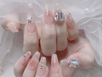 ブリー(Brille)の写真/大人気!!写真映えするキラキラ韓国ネイル&ワンホンネイルも対応◎初回付け替えオフ無料&パラジェル変更OK