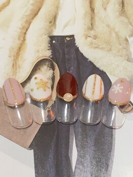 お気軽ビューティエーヴィヒ(Ewig)/1月キャンペーンネイル♪