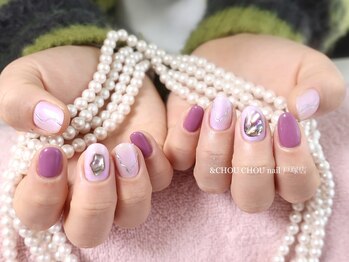 アンドシュシュネイル(&CHOU CHOU nail)/春のおすすめデザイン