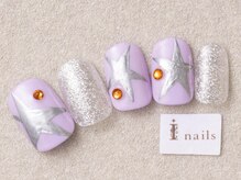 アイネイルズ 三宮店(I nails)/y2kスターネイル