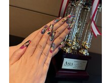アジアネイルフェスティバル2024優勝！アート全日本チャンピオン