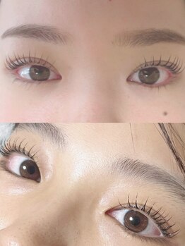 クレア(CREA)の写真/持ちの良いパーマ液＆途中にトリートメントを挟むことでキレイなまつげをキープ◎毎朝のメイクも時短に！