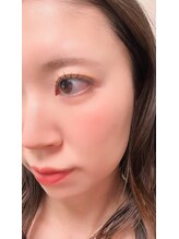 アイラッシュM/フラットラッシュ　束感仕上がり