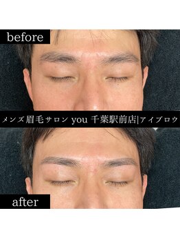 ユー 千葉駅前店(you)/メンズ眉毛/メンズ眉/千葉駅