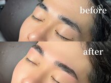 エムズアイブロウ 大和西大寺(M’sアイブロウ)/メンズハリウッドブロウリフト