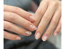 アインネイル(Aing nail)/AOI クリアネイル　ホロネイル