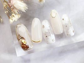 ブライダルネイル¥8980