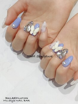 エムズスタイル ネイルバー(M's Style NAIL BAR)/guest nail
