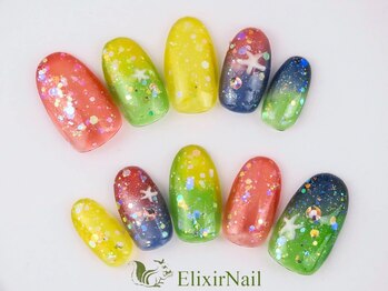 エリクサーネイル 神田(Elixir Nail)/シンプル/クーポン使用