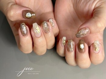 ジョワ(joie)の写真/【洗練され落ち着いた空間で、上質なネイル時間を楽しめる♪】爪の形や長さにお悩みの方に◎