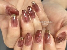 大人ニュアンスネイル[パラジェル/ウェディングネイル/渋谷]