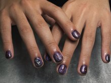 オムネイル 渋谷(HOMME NAIL)/マグネットネイル ¥6.600