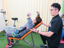 整骨院ワン(One)/肩こり解消にはトレーニングも♪