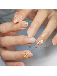 _____シンプルネイル