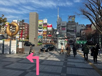 ベリーラッシュ 錦糸町駅前店(VeryLash)/道案内２