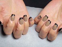 エムユーファイブネイル(MU5-nail)/【スカルプ】フレンチ+ベース