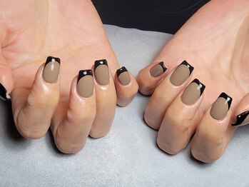 エムユーファイブネイル(MU5-nail)/【スカルプ】フレンチ+ベース