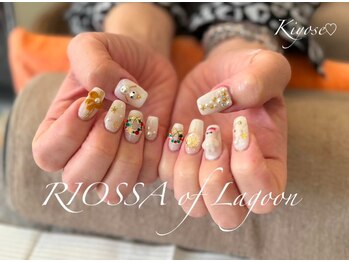 リオッサ オブ ラグーン(RIOSSA of Lagoon)/詰込みクリスマスネイル