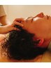 人気上昇☆頭蓋骨ドライヘッドスパ+小顔調整+高保湿ヘッドスパ 70分¥10000