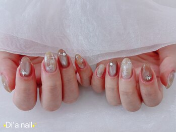 ディアネイルサロン 池袋(Di’a)/定額/フィルイン/ニュアンス