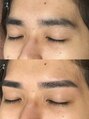 ミレボ 渋谷(Me.rebo)&nbsp;多い毛量を自然に抑えて清潔感アップ◎[渋谷/メンズアイブロウ]