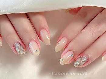ラベンダーネイル(Lavender nail)の写真/【北１８条駅より徒歩２分☆】理想のデザインが叶うサロン♪≪２本アート♪持ち込みデザイン☆￥6,780≫
