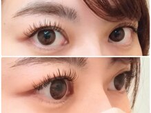 ブエノスカリン アイラッシュ(Buenos Karin Eyelash)の雰囲気(エクステのカールや長さが違うだけで、目元の印象変わります!)