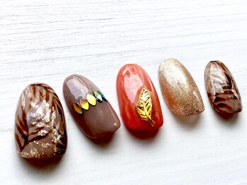 エブロマリン 湘南台店(evromarine)/単品デザイン リーフアート