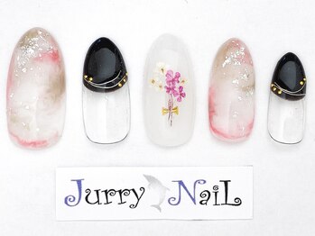 ジュリーネイル 所沢店/押し花ネイル