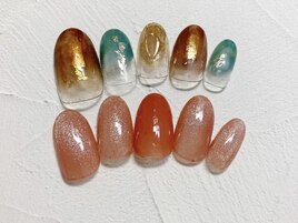 Newちぐはぐネイル全員￥7980