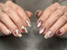 ミーコ(miico)/マグネットのニュアンスネイル