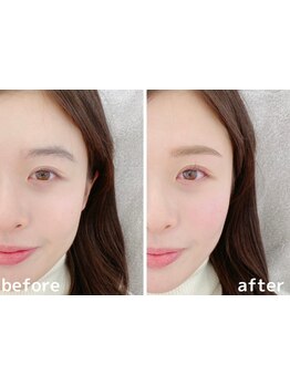 アイブロウメニューがあるサロン