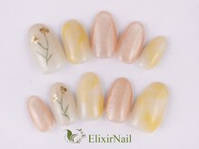 エリクサーネイル 新橋(Elixir Nail)/定額a シンプル/クーポン使用