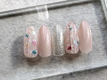 リーブル ネイル(Libre nail)/3月【定額4本アート】