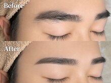 メイククラッシュ 新宿(Make Crush)の雰囲気（骨格に合せた清潔感のある眉毛◎[メンズ/メンズ眉/メンズ眉毛］）