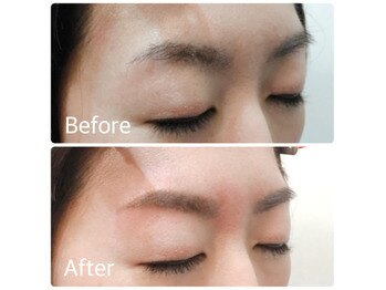 ビビデバビデ(Vivide Vavide)/平行眉でナチュラルに