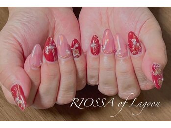 リオッサ オブ ラグーン(RIOSSA of Lagoon)/お正月ネイル