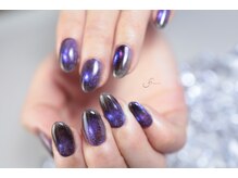 ハチナナヨンネイル(f*w874nail)/マグネットネイル