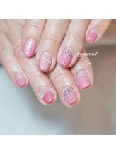たゆ ネイル(たゆnail)/パラジェルピンクフレンチネイル