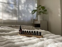 ケアラ(Care.A)の雰囲気（純度100%精油を使用。純粋な植物の持つ力で脳・体・心の活性化。）