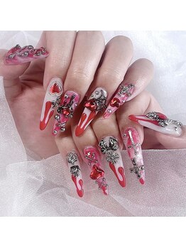 ルピナスネイル(Lupinus nail)/ゴシックネイル♪